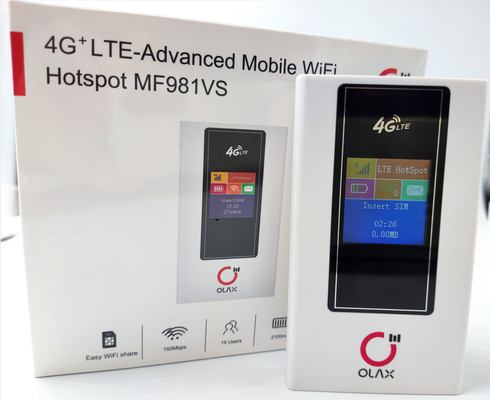 Olax MF981VS ওয়্যারলেস ওয়াইফাই রাউটার 4G LTE ওয়াইফাই মডেম সিম কার্ড স্লট 150Mbps সহ